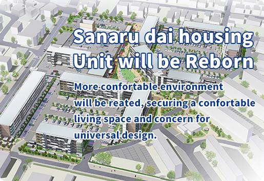 Sanaru dai housing Unit will be Reborn